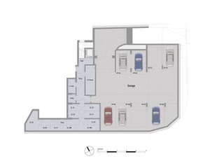Plan Garage von Panethgasse 39
