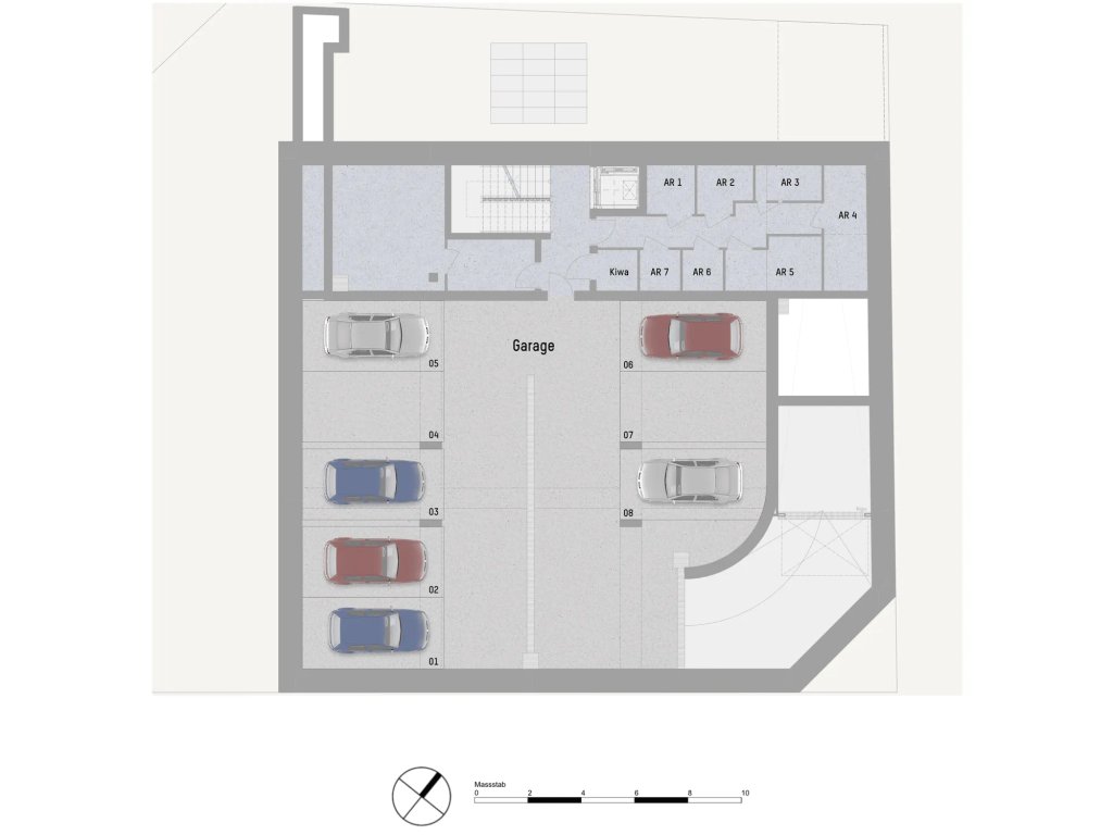 Plan Garage von Gmarchhaufenstraße 6 Top 2