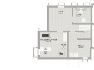 Plan Keller von Algenweg 40 Haus 1