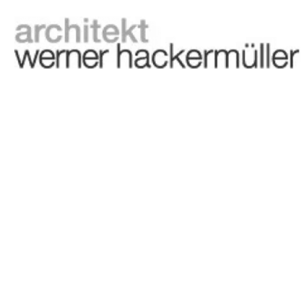 Logo Architekt Werner Hackermüller