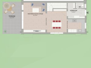 Plan Erdgeschoss von Fleischhackergasse 20-22 Haus 2