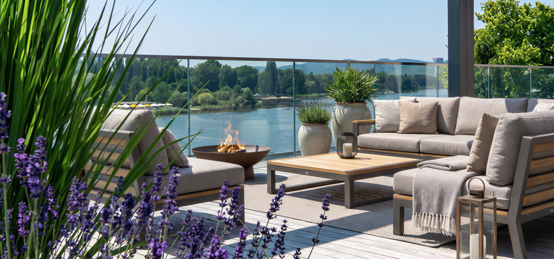 Herobild zur Terrassenaktion