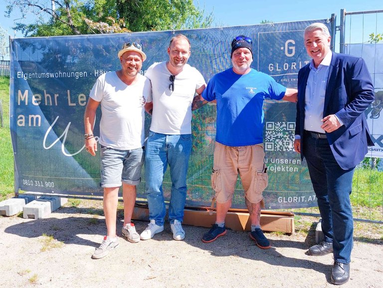 Glorit unterstützt Danube Clean-Up Event in und an der Alten Donau