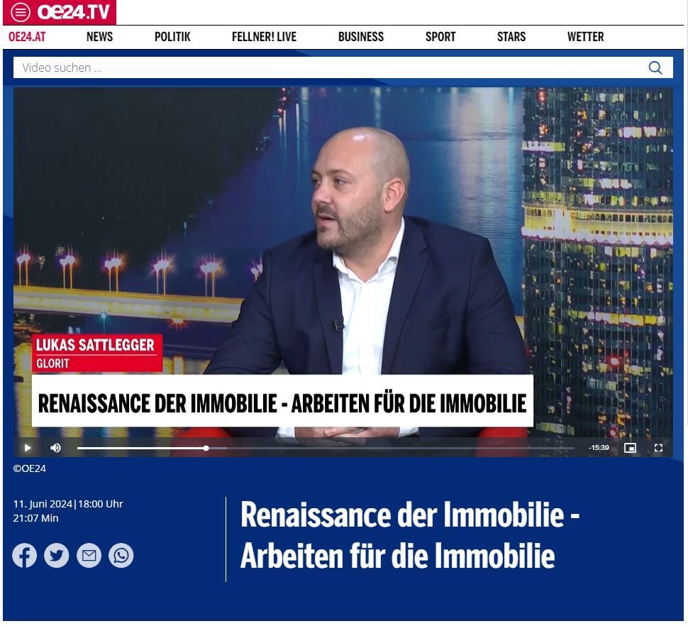Thumbnail: OE24 Interview mit Lukas Sattlegger