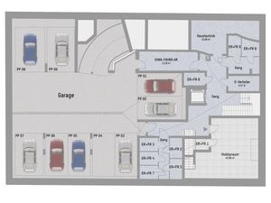 Plan Garage von Anton-Baumgartner-Straße 19 Top 8