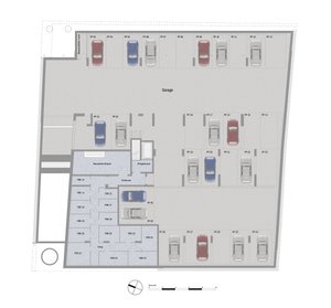 Plan Garage von Pastorstraße 28 Top 1