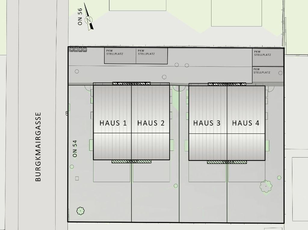 Lageplan von Burgkmairgasse 54 Haus 4