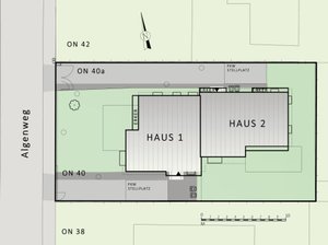 Lageplan von Algenweg 40 Haus 2