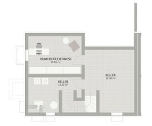 Plan Keller von Rittersporngasse 7-9 Haus 4