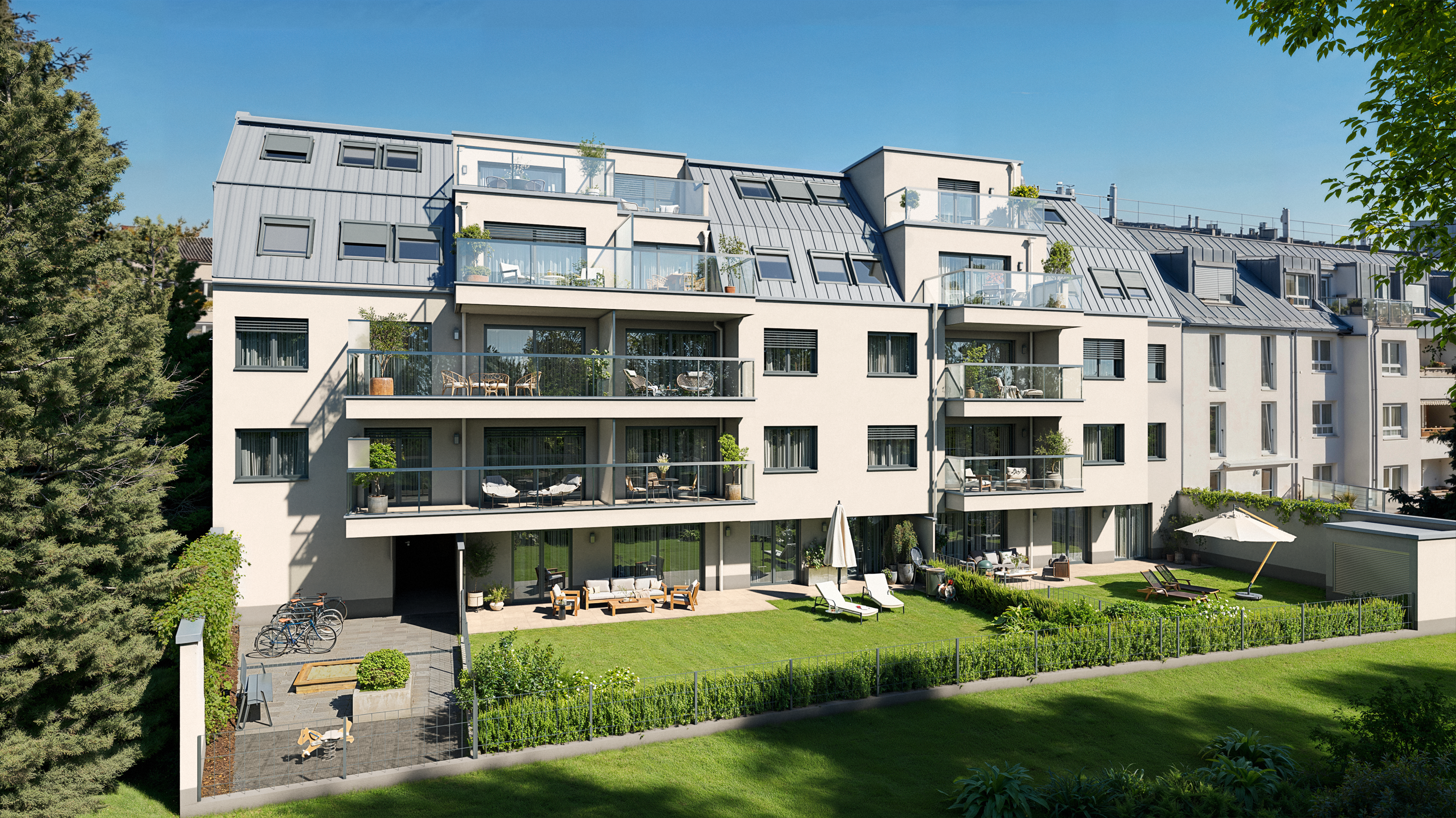Visualisierung vom Glorit-Projekt Brünner Straße 247