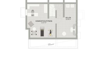 Plan Keller von Unterfeldweg 12 Haus 1