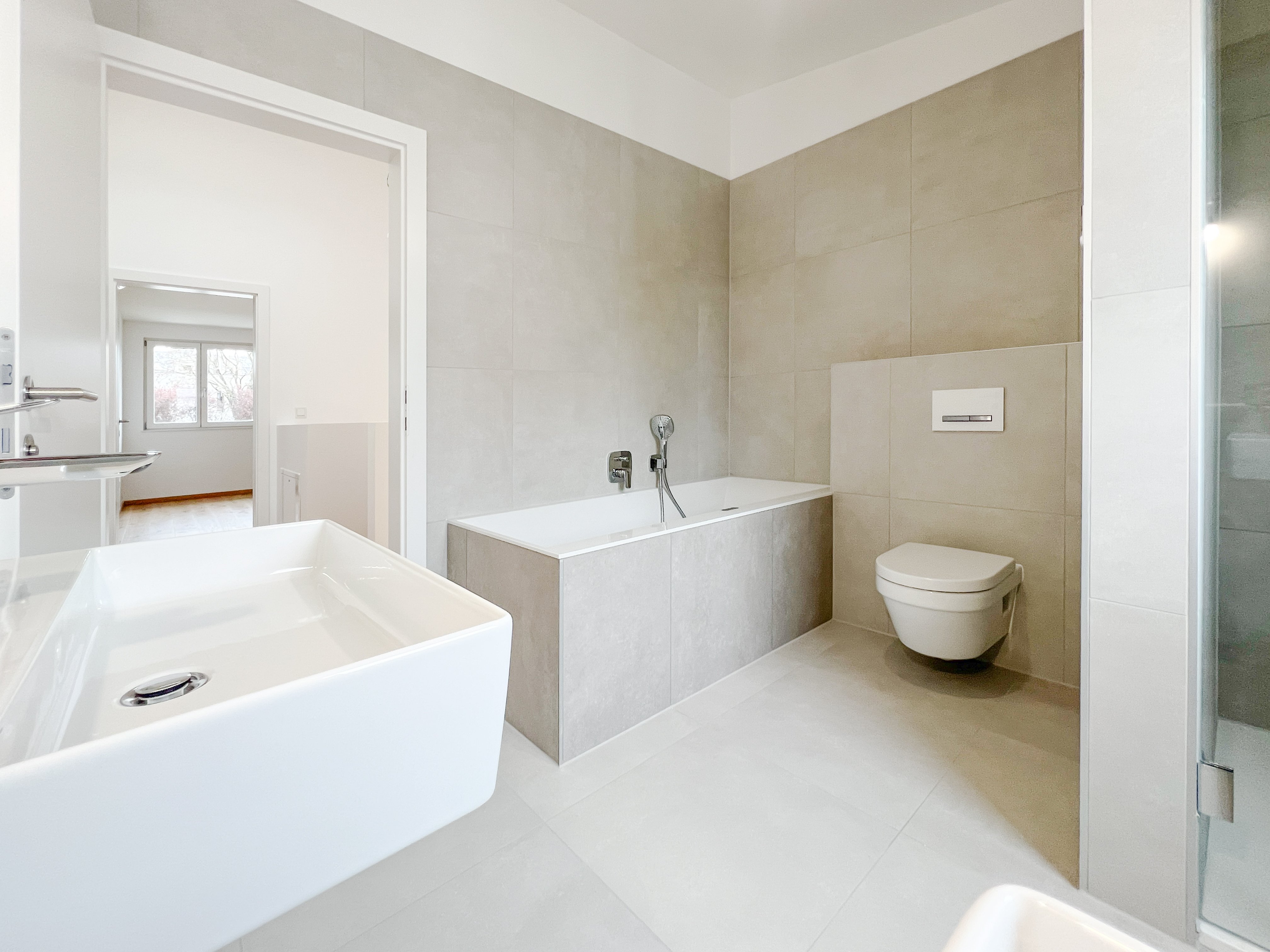 Badezimmer von Spargelfeldstraße 202 Haus 3