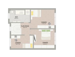 Plan Obergeschoss von Schoeppelgasse 4 Haus 1
