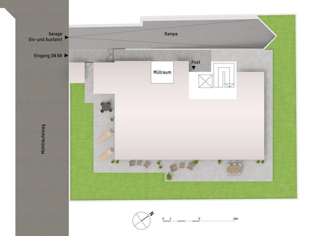 Lageplan von Mühlhäufelweg 69