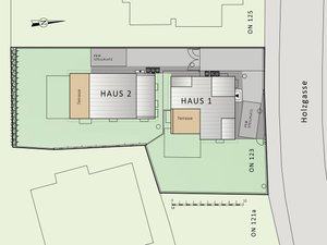 Lageplan von Holzgasse 123 Haus 1