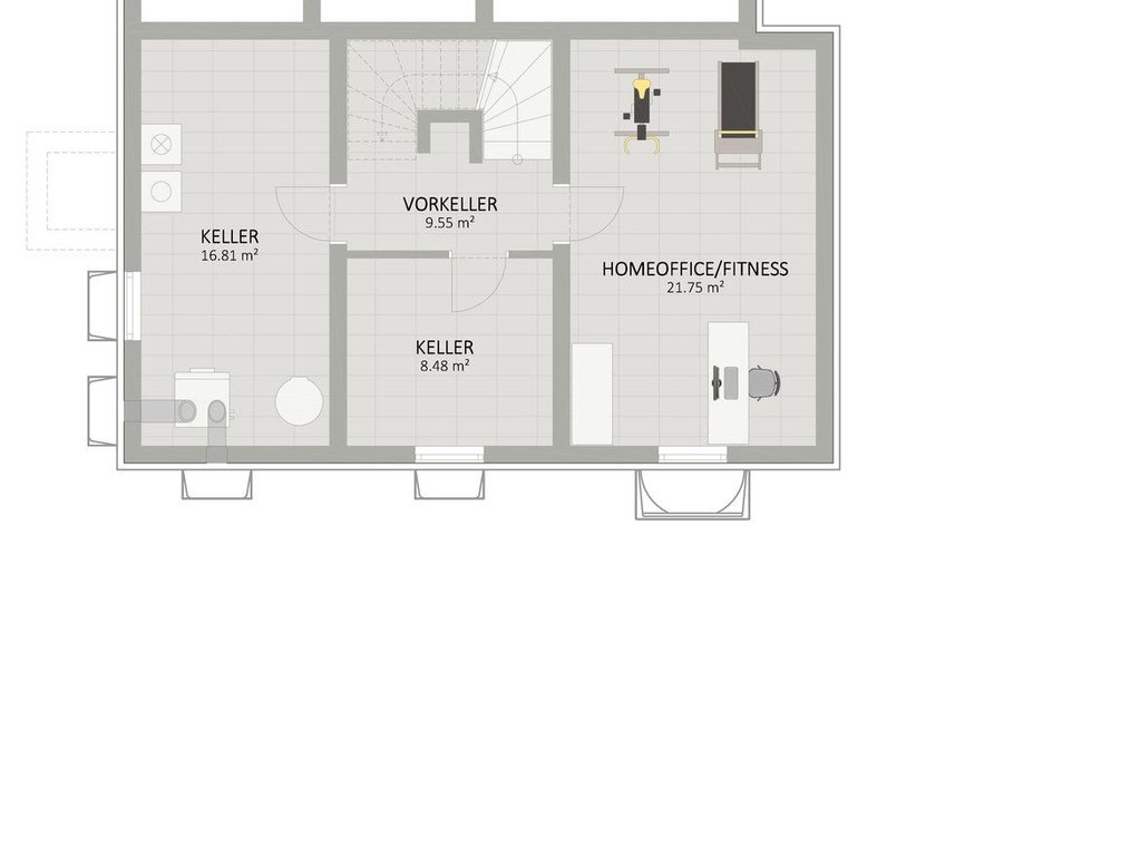 Plan Keller von Schillochweg 51 Haus 2