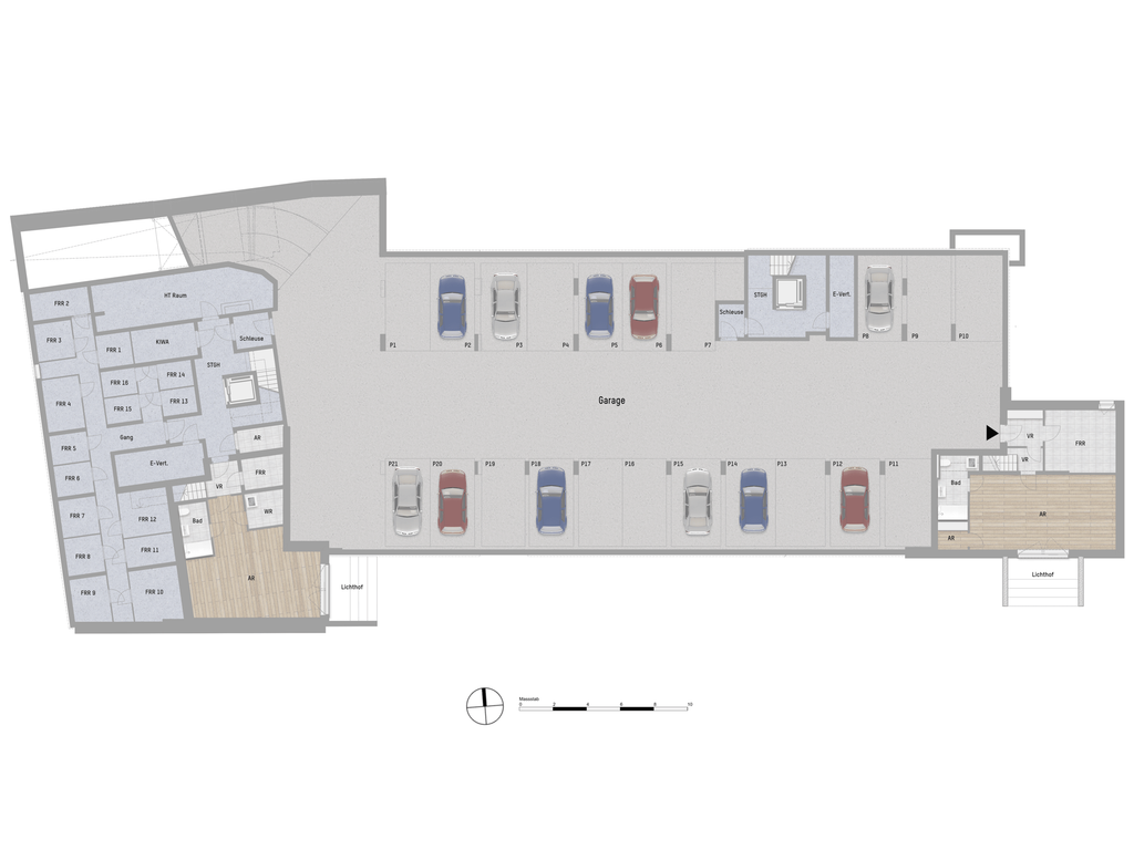 Plan Garage von Lobaugasse 25 Top 1.06