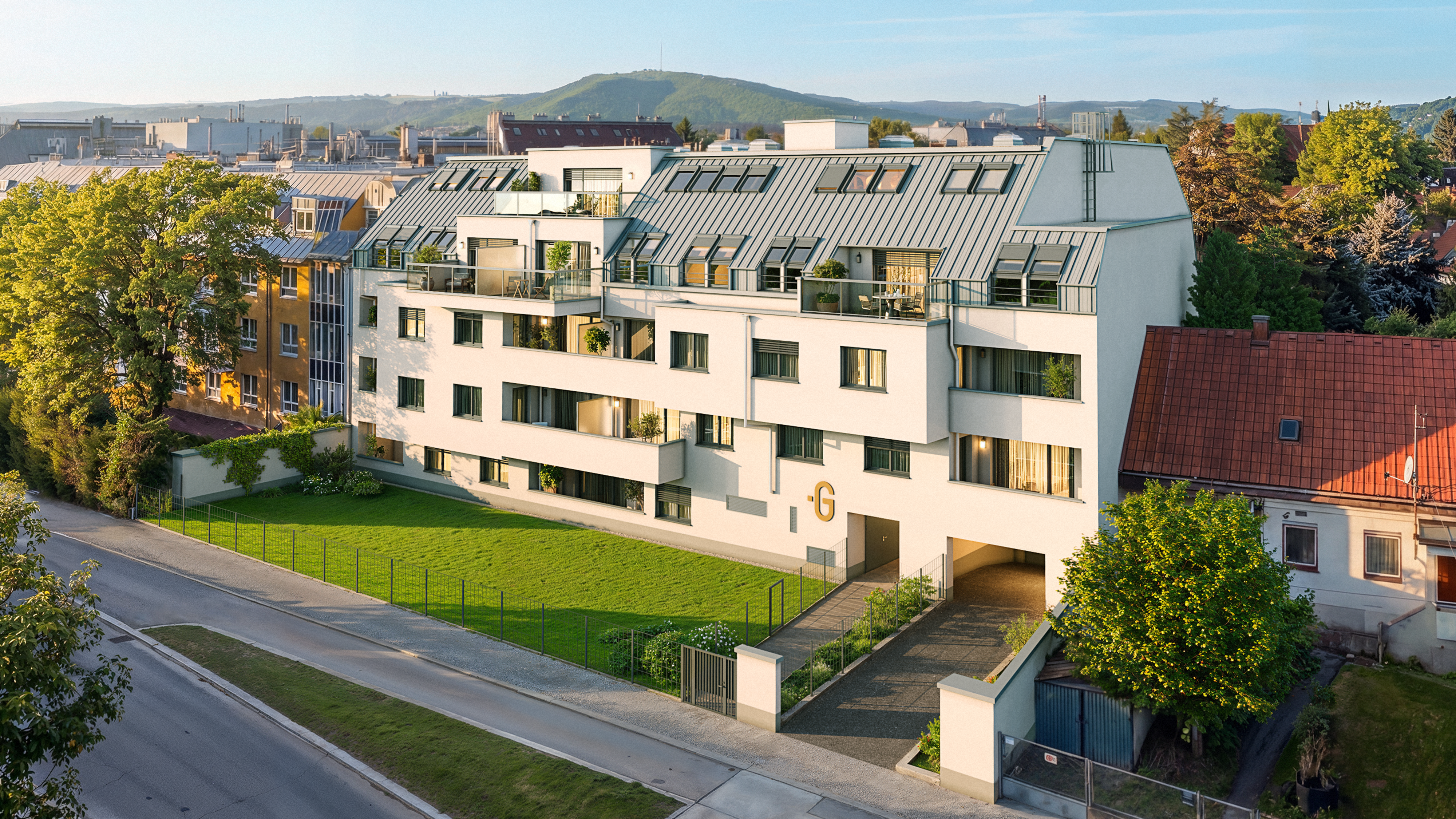 Visualisierung vom Glorit-Projekt Brünner Straße 247