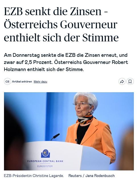 Thumbnail: Artikel von Die Presse