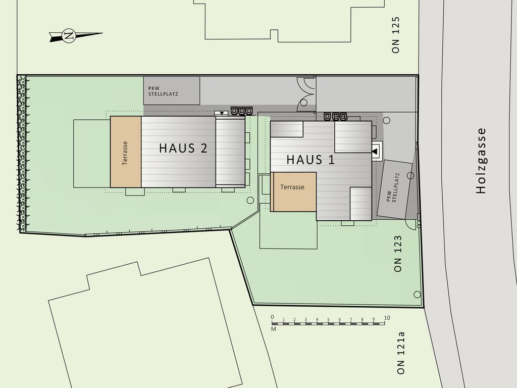 Lageplan von Holzgasse 123 Haus 1
