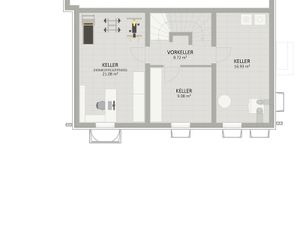 Plan Keller von Eibischweg 44 Haus 2