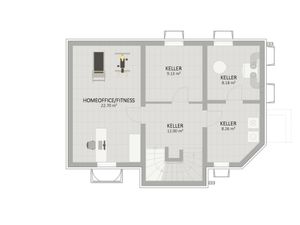 Plan Keller von Gelbsilberweg 1 Haus 2
