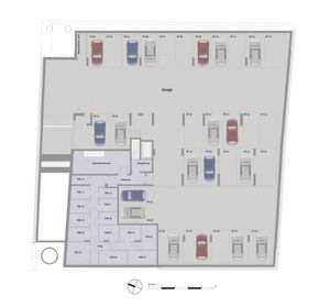 Plan Garage von Pastorstraße 28 Top 1