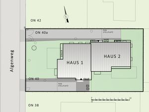 Lageplan von Algenweg 40 Haus 1