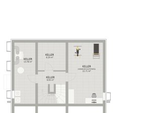 Plan Keller von Spargelfeldstraße 202 Haus 3