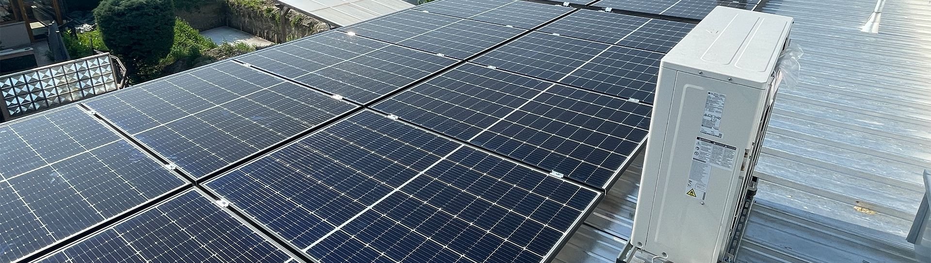 Photovoltaikanlage auf Glorit Haus