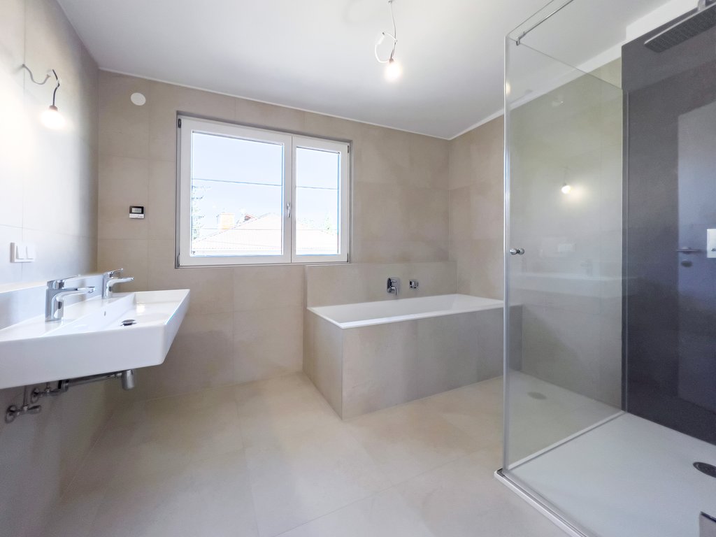 Badezimmer von Rügenau 6A Haus 1