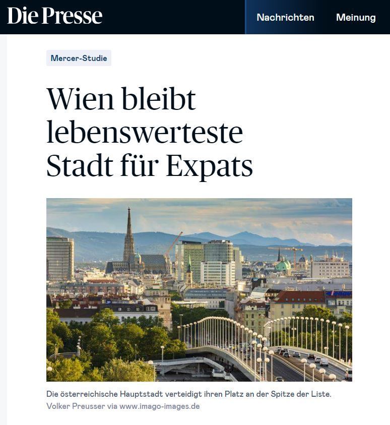 Thumbnail: Artikel von Die Presse