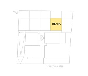 Lageplan von Pastorstraße 28 Top 5