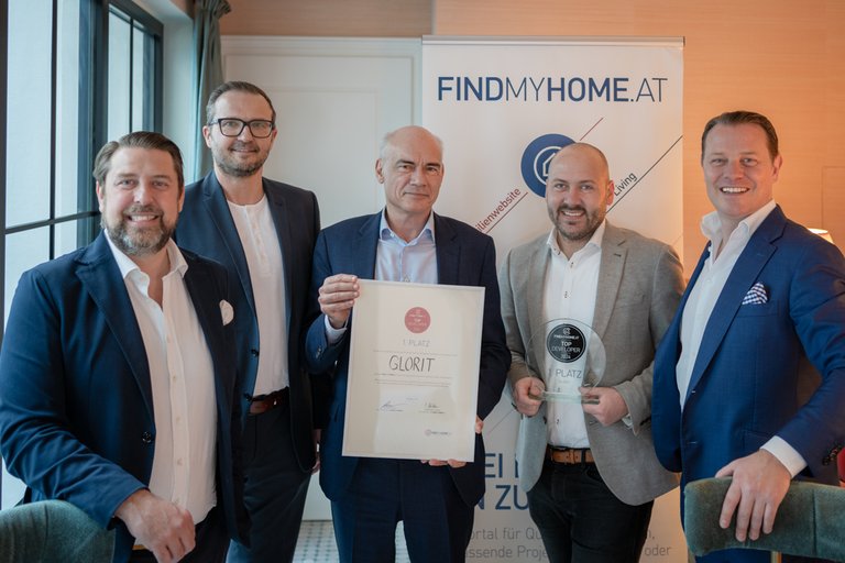 Glorit freut sich über den Top Developer Award 2024
