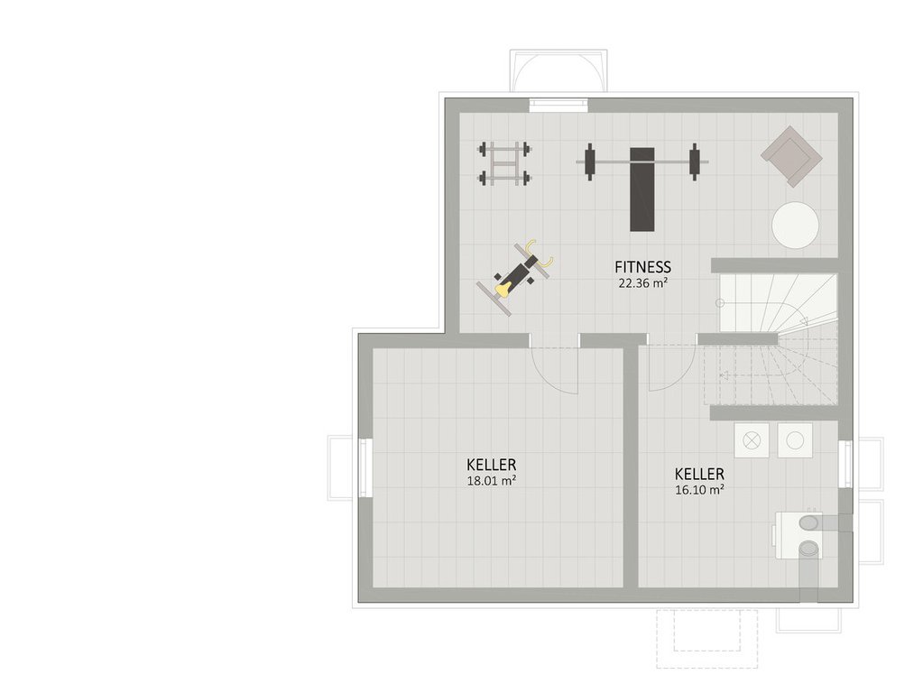 Plan Keller von Holzgasse 123 Haus 1