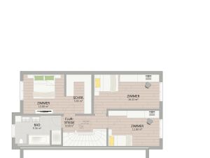 Plan Obergeschoss von Wacholderweg 16