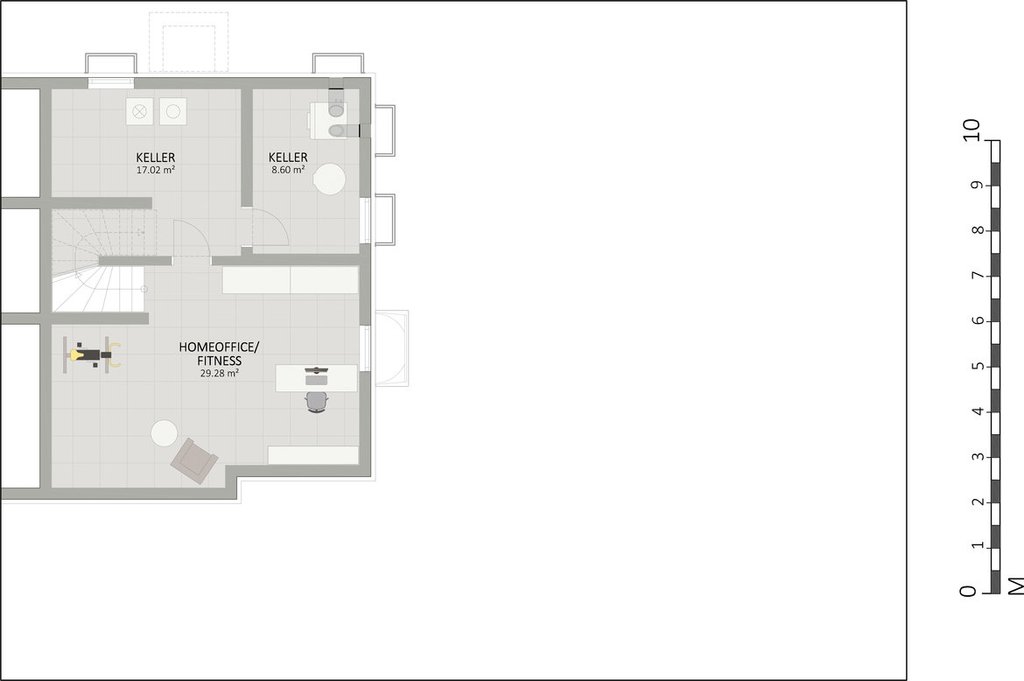 Plan Keller von Krautackergasse 26B-28 Haus 2