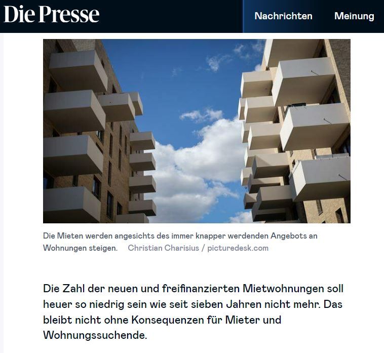 Thumbnail: Artikel von Die Presse