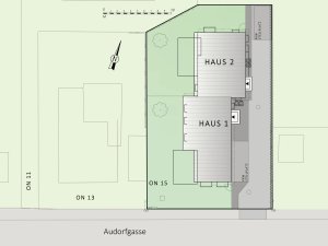 Lageplan von Audorfgasse 15