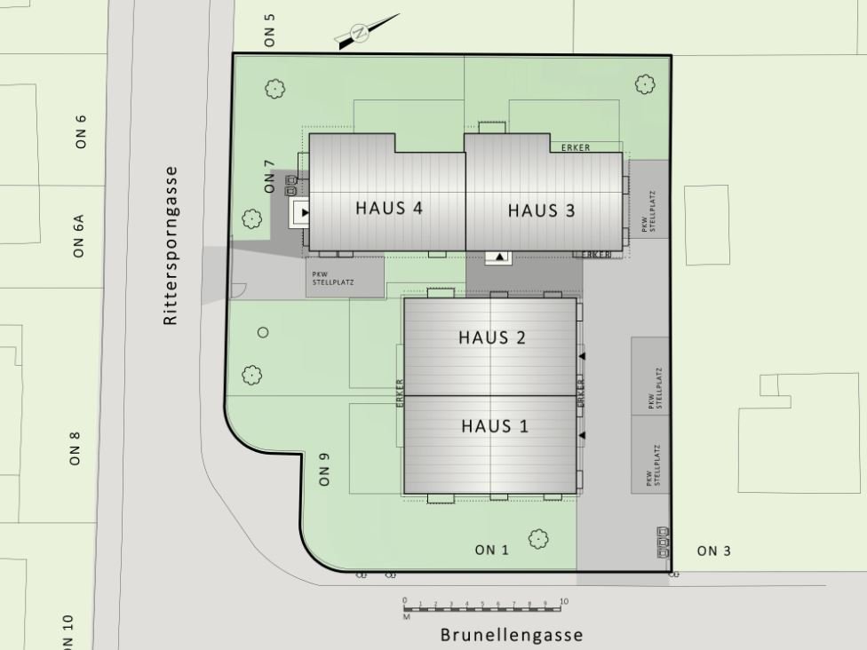 Lageplan von Rittersporngasse 7-9 Haus 3