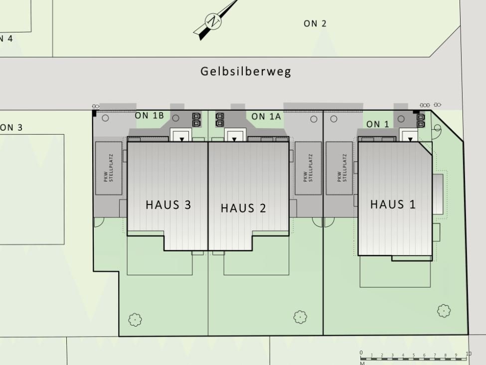 Lageplan von Gelbsilberweg 1 Haus 2