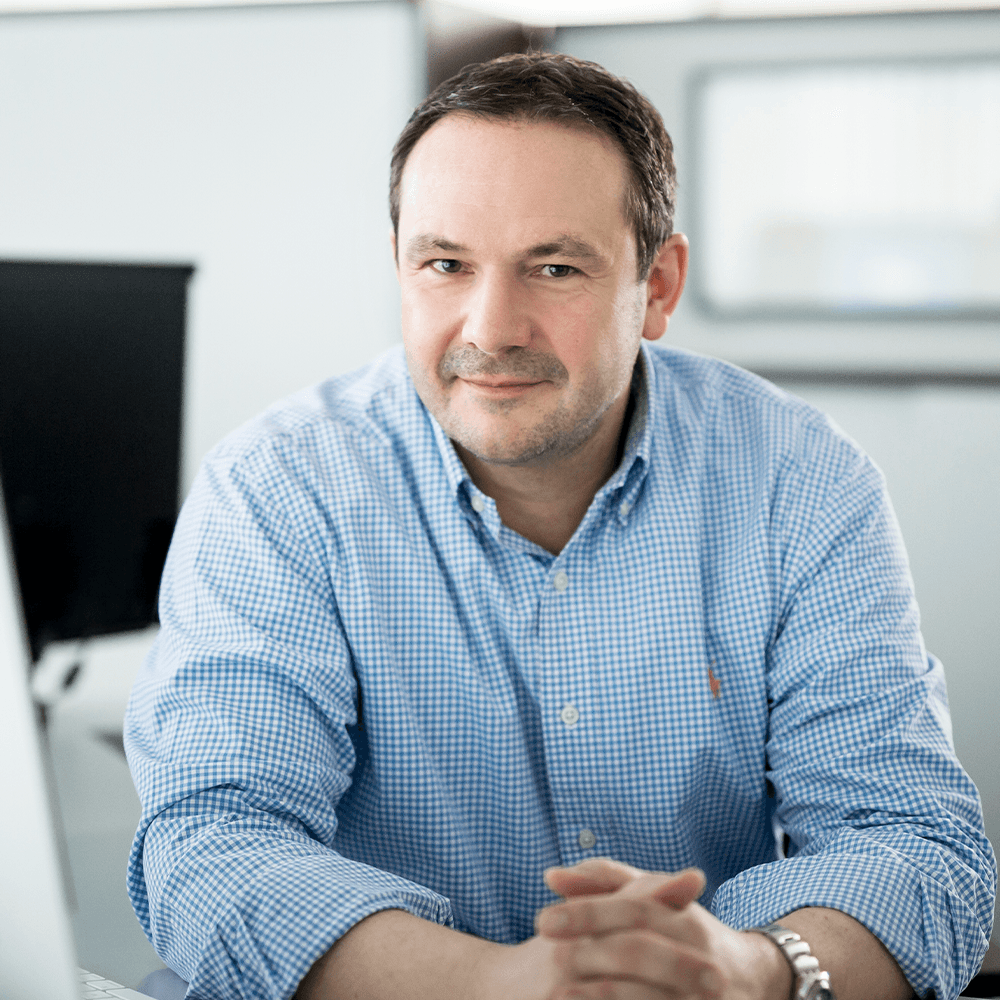 Glorit Mitarbeiter Martin Buchner