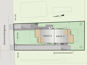 Lageplan von Dumreichergasse 104 Haus 2
