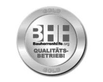 Goldenes Qualitätssiegel der Bauherrenhilfe
