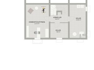 Plan Keller von Rittersporngasse 7-9 Haus 1