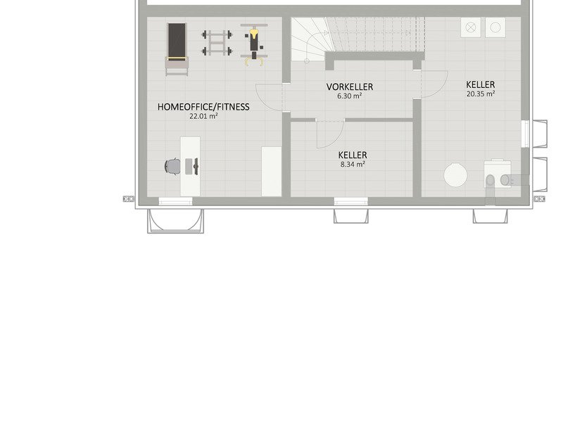 Plan Keller von Fleischhackergasse 20-22 Haus 2