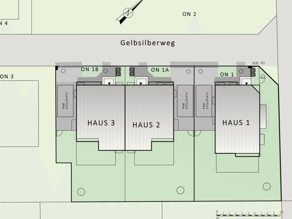 Lageplan von Gelbsilberweg 1 Haus 2