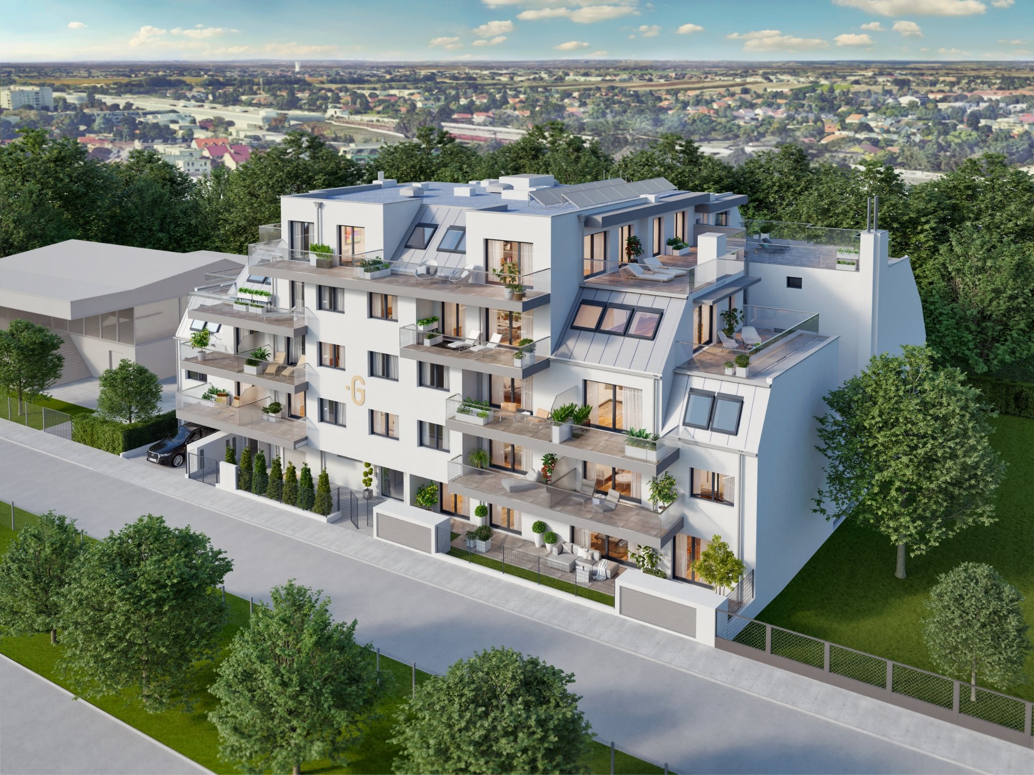 Wohnbauprojekt von Glorit