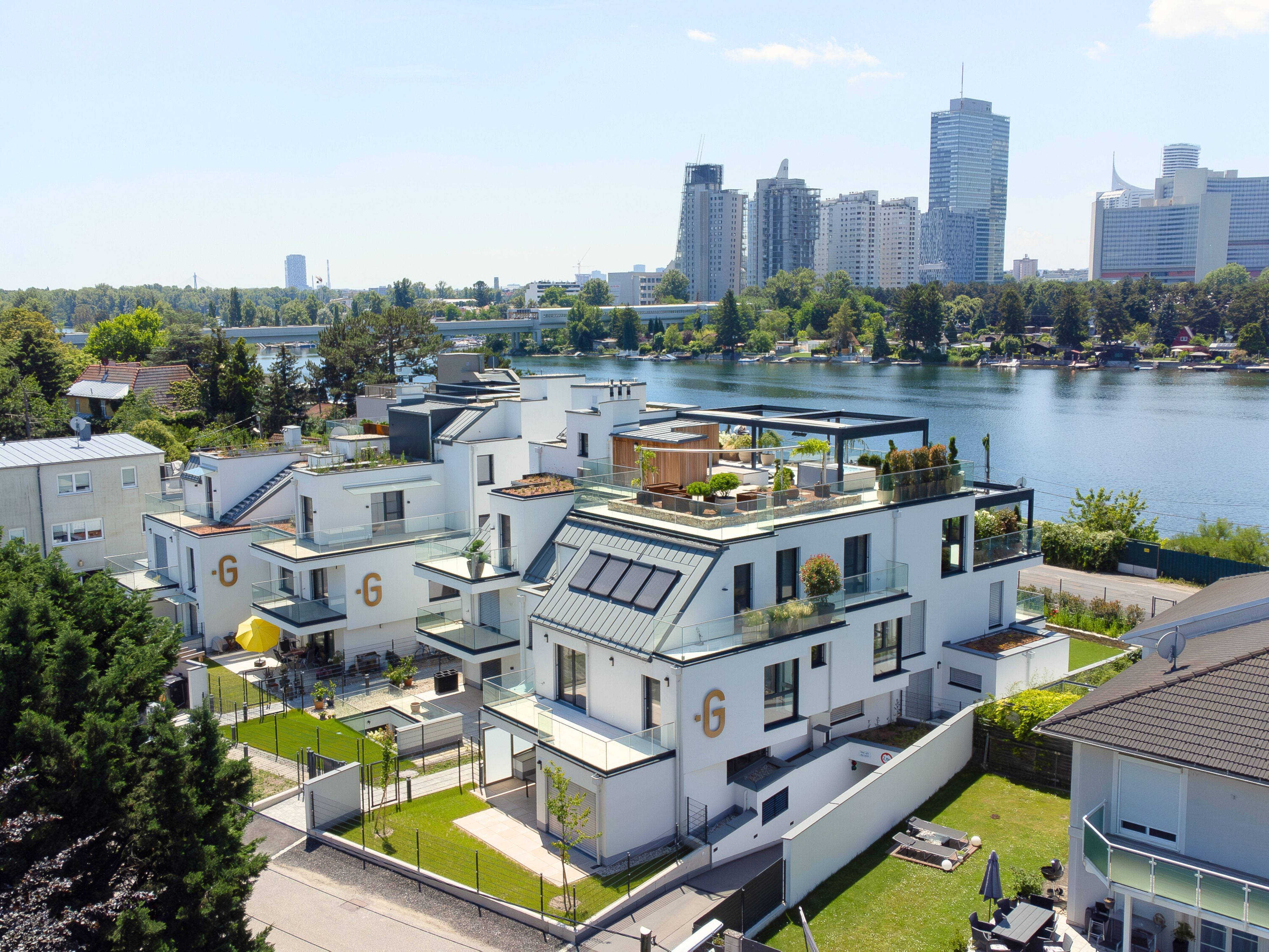 Wohnbauprojekt am Wasser in Wien