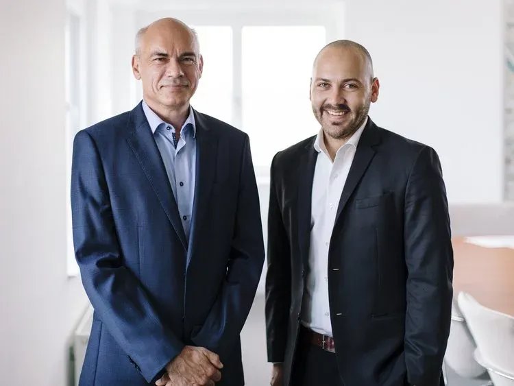 Glorit Geschäftsführer Stefan Messar und Lukas Sattlegger
